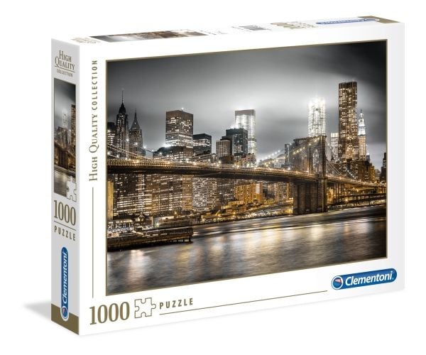 Clementoni High Quality Collection - New York Skyline - puslespill - 1000 deler