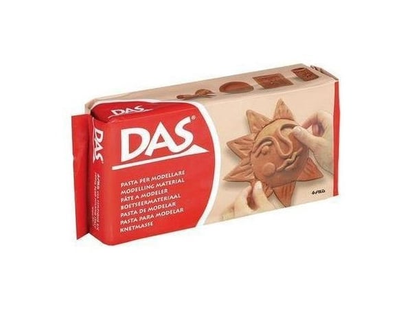 DAS Modelleringslera 500g Terrakotta - lufttorkande modelleringslera utan behov av bränning DAS Modelleringslera 500g Terrakotta - lufttorkande modelleringslera utan behov av bränning