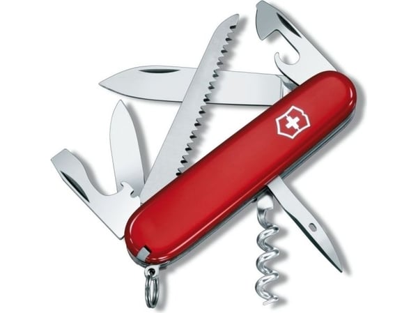 Victorinox 1.3613, Klappkniv uten lås, Multiverktøyskniv, Rustfritt stål, 18 mm, 82 g
