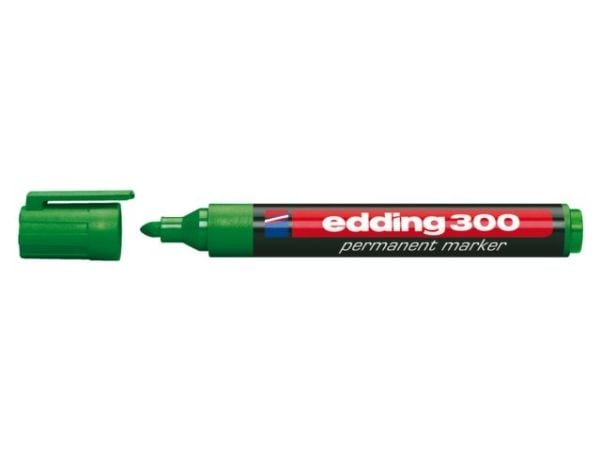 Marker Edding® 300 grøn 1.5-3.0 mm (stk.)
