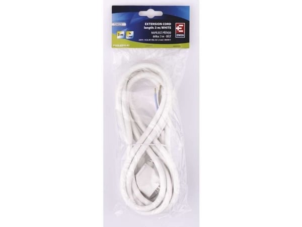 Emos S14323, Valkoinen, Nylon/Polyvinyylikloridi (PVC)