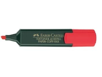 FABER-CASTELL korostuskynä Textliner 48 punainen