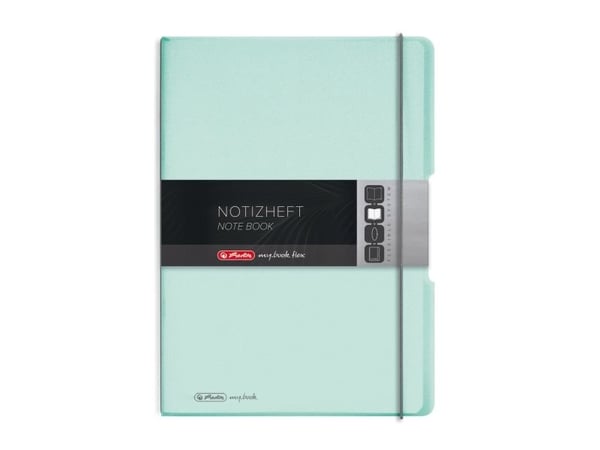 Herlitz 11408655, Monokromatisk, Mint farge, A4, 40 ark, 80 g/m², Universal