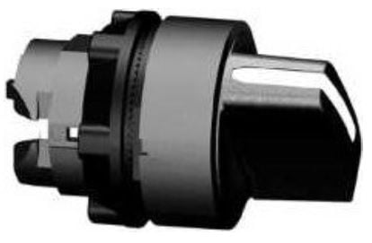 Schneider Electric ZB5AD3, Drejekontakt, lajittelu, IP67, IP69, IP69K, 29 mm, 29 mm, 46 mm