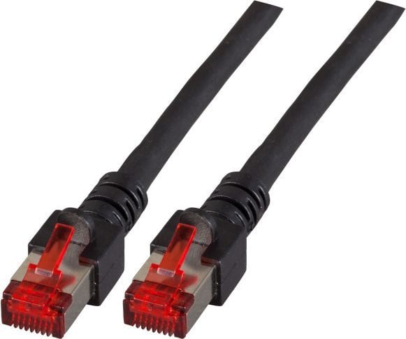 EFB-Elektronik RJ45 patchkabel Kat.6 S/FTP LSZH sort 50m Produsent: EFB Elektronik (K5515.50)