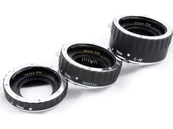MeiKe Converter Intermediate Macro Rings Af Canon Eos / metallia varten