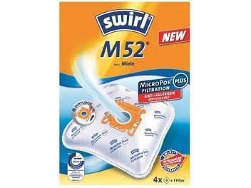 Swirl M 52, Blå, Hvit, Gult, 240 mm, 168 mm, 74 mm, 180 g, 4 stykker