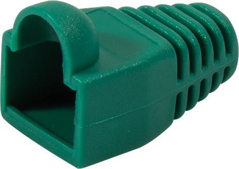 LogiLink MP0007, Kaapelikenkä, Vihreä, RJ-45, 100 kpl