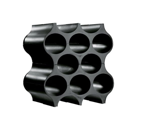 Koziol SET-UP flaskestativ svart (3596526)