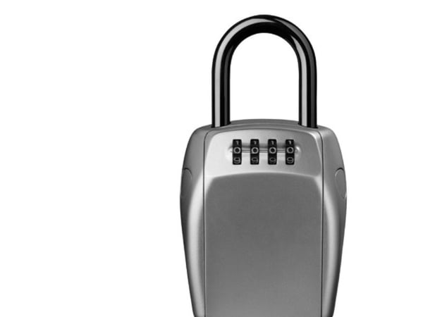 MASTER LOCK 5414EURD, Plast, Vinyl, Zink, Grå, Kombinasjonslås, 105 x 46 x 135 mm, 64 x 35 x 96 mm, 4 stykker
