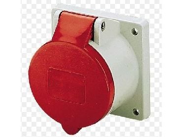 MENNEKES 1385, 5P, Ruuvit, Punainen, Valkoinen, IP44, 400 V, 16 A