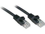 Lindy 48191, 0,5 m, Cat6, U/UTP (UTP), RJ-45, RJ-45, Svart