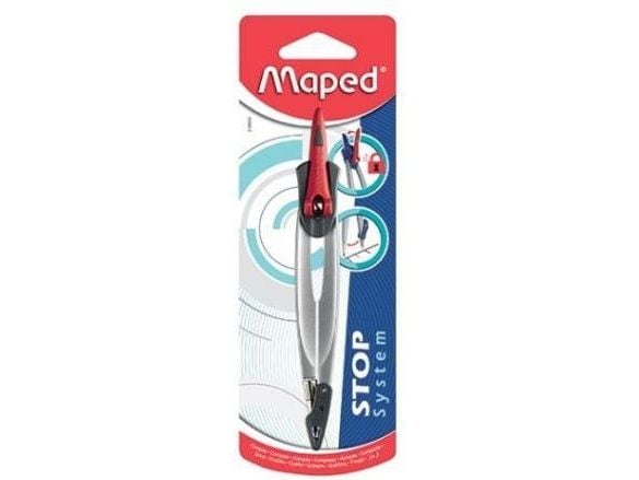 Maped 19600, Blå, Metallisk, Röd