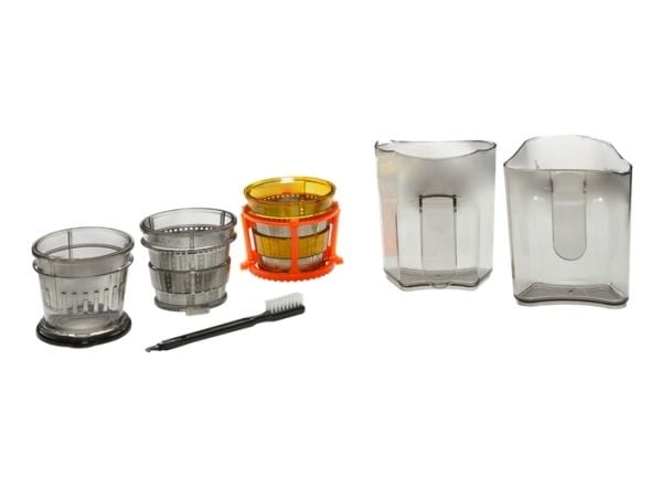 Concept LO-7066, Saft presse, Sølv, Hvit, 60 RPM, 1 l, 1 l, 7,5 cm