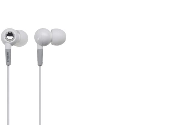 Cresyn Staccato, Intraaural, In-ear, Kabel, 20 - 20000 Hz, 1,2 m, Hvid