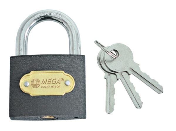 Mega kabel-lås i støpejern 50 mm – 24450