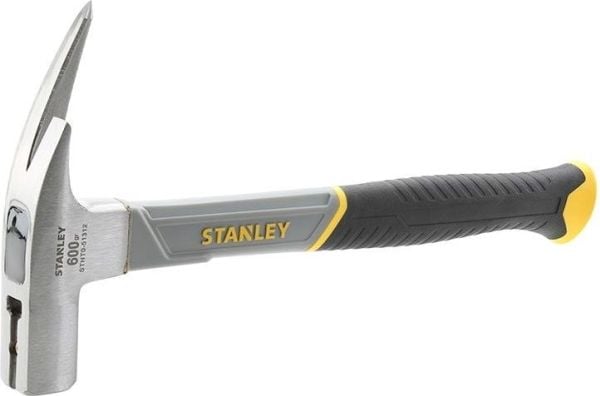STANLEY CARPENS HAMMER F/GLASS 600g LATT