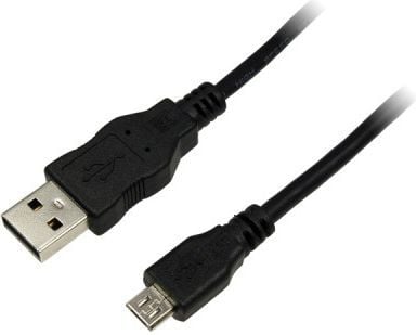 LogiLink 5m USB A-USB Micro B, 5 m, USB A, Micro-USB B, USB 2.0, Hanstik/Hanstik, Lajittelu, lajittelu