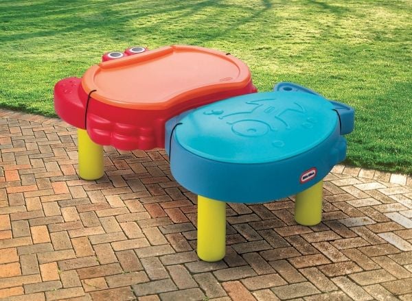 Little Tikes Sand & Sea Play Table, Sand og vann-bord, 2 år, Plast, Blå, Rød, Gult