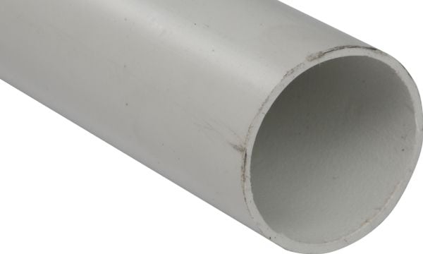 Marmat styvt installationsrör slätt RL 32 EKO vit (68019)