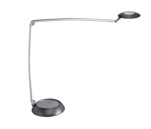 MAUL 8202195, Sølv, Aluminium, Hjemme kontor, Kontor, Svart, II, 12 ampuller
