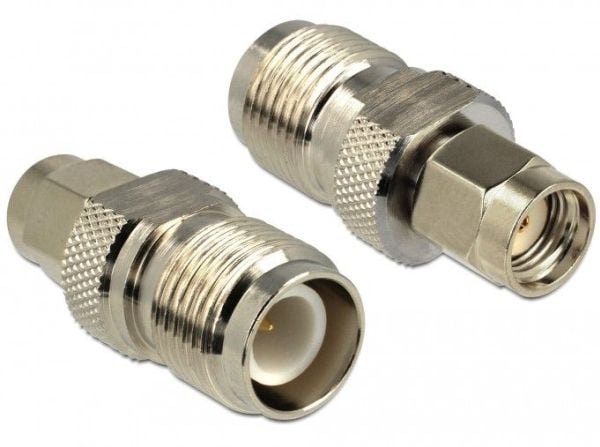 Delock - RF-adapter - RP-SMA hunn til RP-TNC hann
