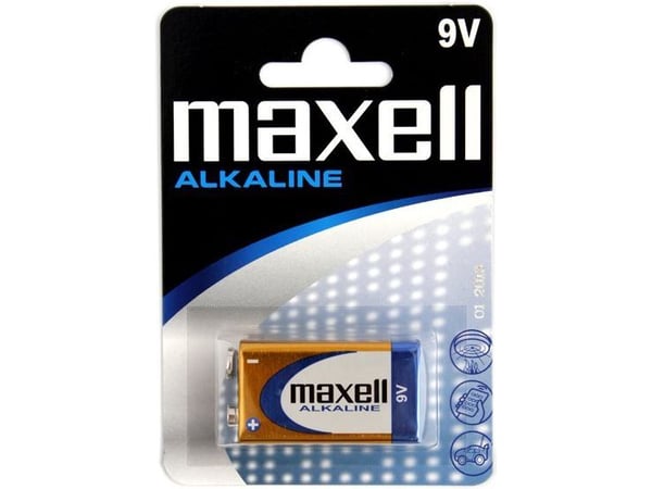 Maxell 6LF 22 - Batteri 9V - alkaliskt