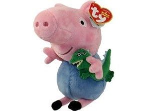Meteor maskotti Beanie Babies Lic PEPPA PIG - George reg (8421461301)