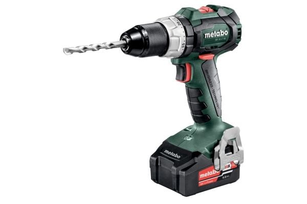 Metabo SB 18 LT BL - Hammerbor - trådløs - 2 hastigheter - nøkkelfri borhylse 13 mm - 75 N·m - 2 batterier - 18 V