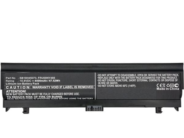 CoreParts - Batteri til bærbar PC (tilsvarer: Lenovo 00NY486, Lenovo 00NY488, Lenovo 00NY489, Lenovo FRU00NY486, Lenovo FRU00NY488, Lenovo FRU00NY4...