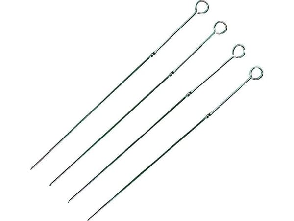 Mastergrill Skewers for skewers 4 pieces chrome 38cm (MG105)