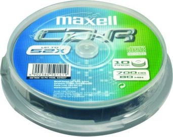 Maxell CD-R80XL - 10 x CD-R - 700 MB (80 min) 52x - kakeboks