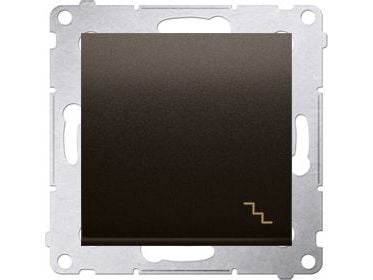 Kontakt-Simon DW6A.01/46, Pronssi, Plast, IP20, IP44, 250 V, 16 A, 75 mm