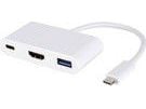 MicroConnect - Extern videoadapter - USB-C 3.1 - HDMI - vit
