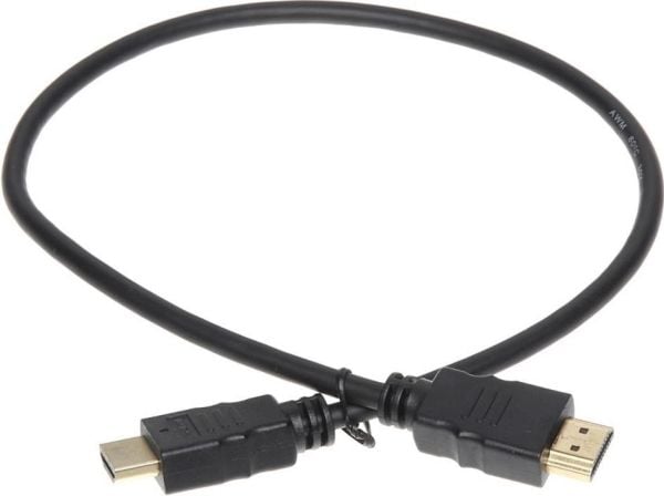 Akyga - HDMI-kabel med Ethernet - HDMI hann til HDMI hann - 50 cm - svart