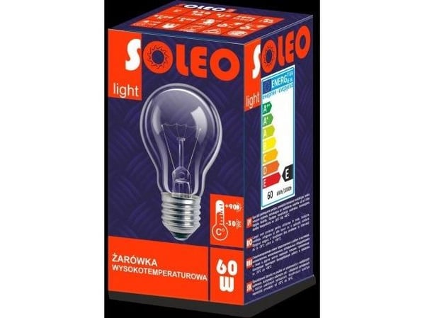 Helios høytemperaturlampe Soleo Helios 100W E27 A55 230V (WST-0008)