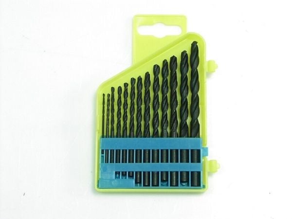 Borr Mega för metall HSS, cylindrisk 1,5; 2; 4,5; 4; 5,5; 5; 4,8; 3; 2,5; 3,5; 6; 3,2; 6,5 mm set (26313)