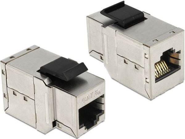 Delock - Modulinnlegg (kopling) - CAT 6a - STP - RJ-45