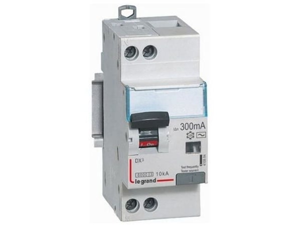 Legrand jordfeilbryter 2P 16A C 0,03A type A P312 DX3 (411061)
