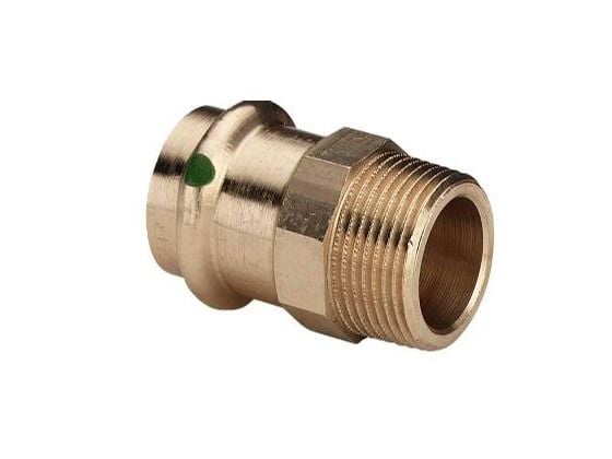 VIEGA Sanpress overgang 1½"x35mm af rødgods muffe/nippel, SC-contur
