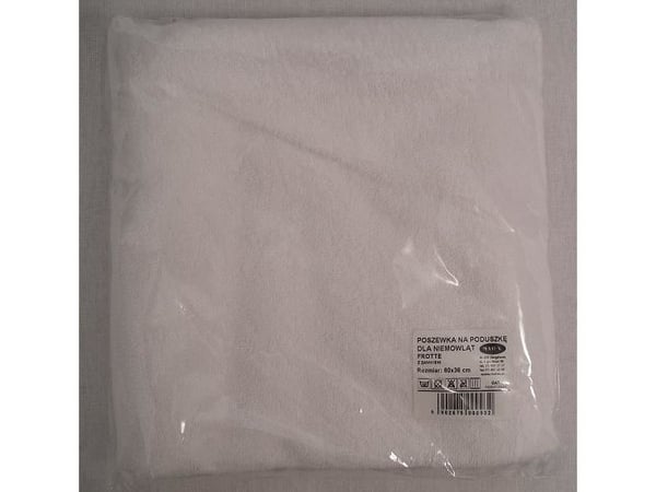 Matex frotté trekk til vogn/klapvogn 60x36 cm hvit (MT0009)