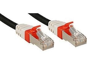 Lindy 45364, 2 m, Cat6a, S/FTP (S-STP), RJ-45, RJ-45, Svart
