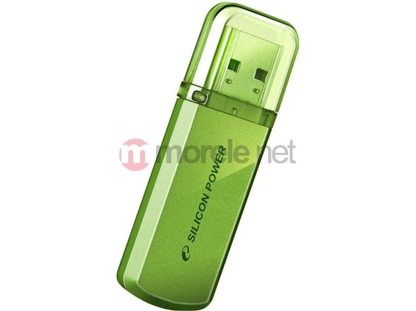 SILICON POWER Helios 101 - USB-flashstasjon - 8 GB - USB 2.0 - eplegrønn