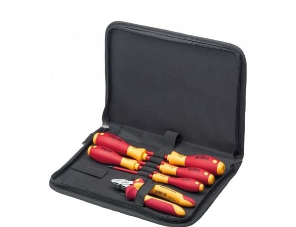 Wiha 9300 - Verktøyssett - 7 deler - isolert - inn pouch