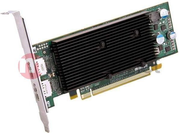 Matrox M9128 LP - Grafikkort - M9128 - 1GB DDR2 - PCIe x16 lavprofil - 2 x DisplayPort