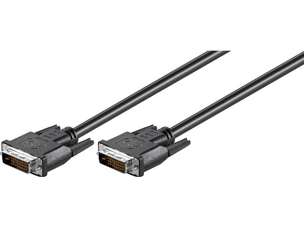 Goobay MMK 110-300 24+1 DVI-D 3m, 3 m, DVI-D, DVI-D, DVI-D, musta, uros/naaras