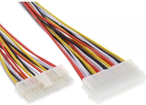 InLine 26629A, 0,45 m, ATX (24-pin), ATX (20+4 pin), Hankjønn, Hunkjønn, Rett