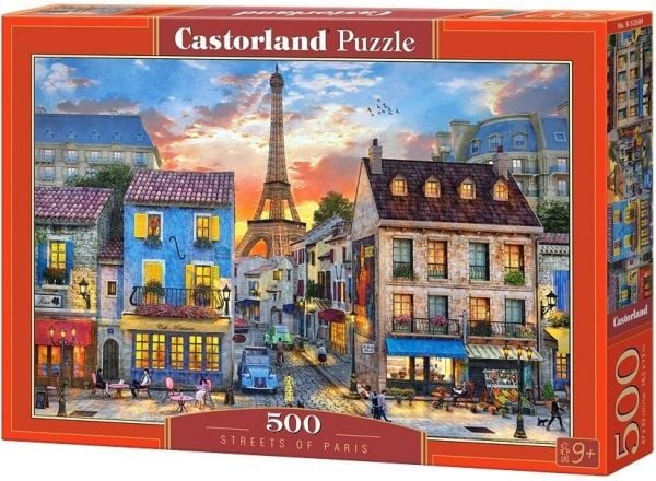 Castorland 500 stykker, Gatene i Paris