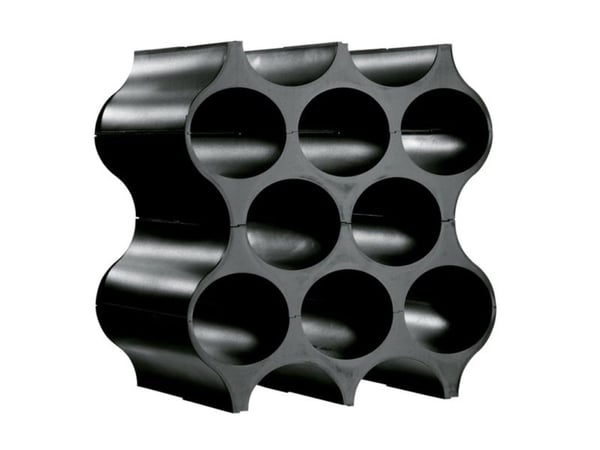 Koziol SET-UP flaskestativ svart (3596526)