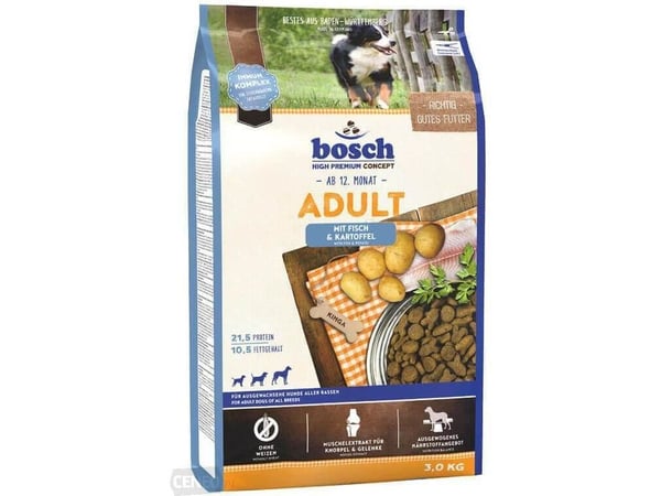 Bosch hundfoder Adult Fish & Potato 15 kg